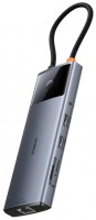 Фото - Картридер / USB-хаб BASEUS Metal Gleam Series 10-in-1 Type-C Hub 