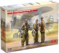 Фото - Сборная модель ICM WWII China Guomindang AF Pilots (1:32) 