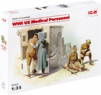 Фото - Сборная модель ICM WWI US Medical Personnel (1:35) 