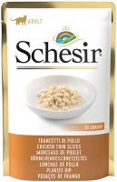 Фото - Корм для кошек Schesir Adult Pouch Chicken Thin Slices in Sauce 85 g 