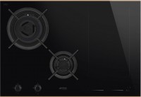 Фото - Варочная поверхность Smeg PM6743R черный