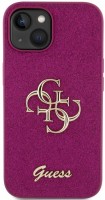 Фото - Чехол GUESS Glitter Script Big for iPhone 15 Plus 