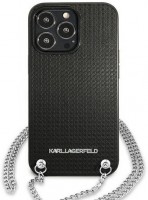 Фото - Чехол Karl Lagerfeld Leather Textured and Chain for iPhone 13 Pro Max 