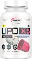 Фото - Сжигатель жира Genius Nutrition Lipo X5 60 cap 60 шт