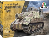 Фото - Сборная модель ITALERI 38 cm RW 61 auf Sturmmorser Tiger (1:35) 