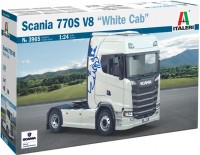 Фото - Сборная модель ITALERI Scania 770 S V8 White Cab (1:24) 