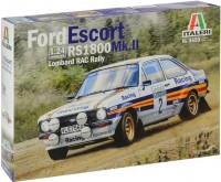 Фото - Сборная модель ITALERI Ford Escort RS 1800 Mk.II Lombard RAC Rally (1:24) 