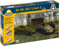 Фото - Сборная модель ITALERI Sd.Kfz. 251/1 Ausf. C (1:72) 