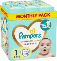 Фото - Подгузники Pampers Premium Care 1 / 156 pcs 