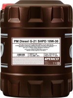 Моторное масло Pemco Diesel G-21 SHPD 10W-30 20L 20 л