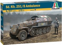 Фото - Сборная модель ITALERI Sd.Kfz. 251/8 Ambulance (1:72) 