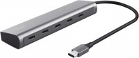 Фото - Картридер / USB-хаб Trust Halyx 5-Port USB-C Hub 