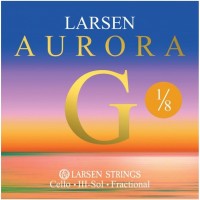 Фото - Струны Larsen Aurora Cello G String 1/8 Size Medium 