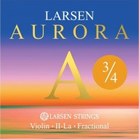 Фото - Струны Larsen Aurora Violin A String 3/4 Size Medium 