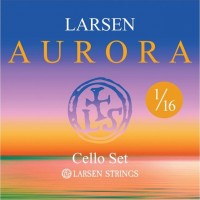 Фото - Струны Larsen Aurora Cello String Set 1/16 Size Medium 