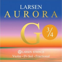 Фото - Струны Larsen Aurora Violin G String 3/4 Size Medium 