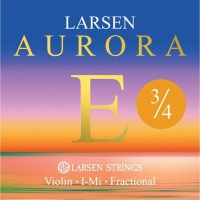 Фото - Струны Larsen Aurora Violin E String 3/4 Size Medium 