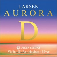 Фото - Струны Larsen Aurora Violin D String Silver Wound 4/4 Size Medium 