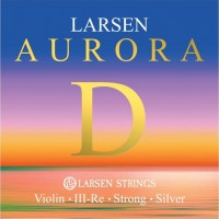 Фото - Струны Larsen Aurora Violin D String Silver Wound 4/4 Size Heavy 