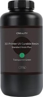 Фото - Пластик для 3D печати Creality Standard Resin Plus Transparent Green 1000g 1 кг  зеленый