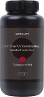 Фото - Пластик для 3D печати Creality Standard Resin Plus Transparent Red 0.5kg 0.5 кг  красный