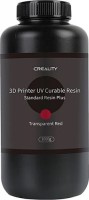 Фото - Пластик для 3D печати Creality Standard Resin Plus Transparent Red 1kg 1 кг  красный