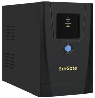 Фото - ИБП ExeGate SpecialPro UNB-1000 LED AVR EURO C13 RJ USB EX292782 1000 ВА