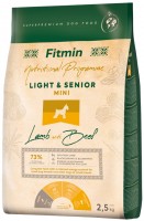 Фото - Корм для собак Fitmin Nutritional Programme Light/Senior Mini Lamb/Beef 2.5 kg 