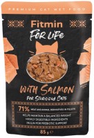 Фото - Корм для кошек Fitmin For Life Sterilized Salmon in Sauce 85 g 