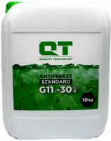 Фото - Охлаждающая жидкость QT-Oil Antifreeze Standard G11 -30 Green 10 л