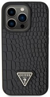 Фото - Чехол GUESS Croco Triangle Metal Logo for iPhone 15 Pro 