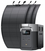 Фото - Зарядная станция EcoFlow DELTA Max 2000 + 3FLEXSP100W 