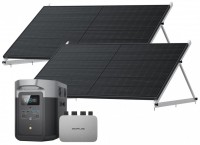 Фото - Зарядная станция EcoFlow DELTA Max 2000 + Microinverter 800W + 2RIGIDSP400W + Hook Kit 