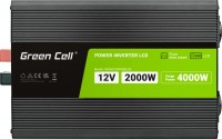 Фото - Автомобильный инвертор Green Cell Power Inverter LCD 12V to 2000W/4000W Pure Sine 
