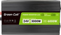 Фото - Автомобильный инвертор Green Cell Power Inverter LCD 24V to 3000W/6000W Pure Sine 