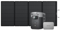 Фото - Зарядная станция EcoFlow DELTA Max 2000 + Microinverter 800W + SP400W 