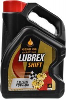 Фото - Трансмиссионное масло Lubrex Shift Extra GL-4 75W-80 4L 4 л