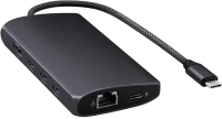 Фото - Картридер / USB-хаб Satechi USB-C Multiport Adapter 8K With Ethernet V3 