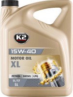 Фото - Моторное масло K2 Motor Oil 15W-40 XL 5 л