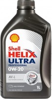 Фото - Моторное масло Shell Helix Ultra Professional AV-L 0W-20 1L 1 л