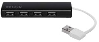 Фото - Картридер / USB-хаб Belkin 4-Port Ultra-Slim Travel Hub 