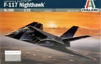 Фото - Сборная модель ITALERI F-117A Nighthawk (1:72) 