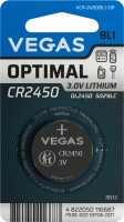 Фото - Аккумулятор / батарейка Vegas Optimal 1xCR2450
