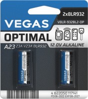 Фото - Аккумулятор / батарейка Vegas Optimal 2xA23 