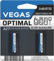Фото - Аккумулятор / батарейка Vegas Optimal 2xA27