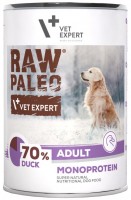 Фото - Корм для собак VetExpert Raw Paleo Adult Duck 400 g 1 шт