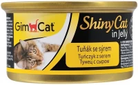 Фото - Корм для кошек GimCat ShinyCat Jelly Tuna/Cheese 70 g