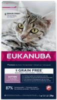 Фото - Корм для кошек Eukanuba Kitten Grain Free Salmon 10 kg 