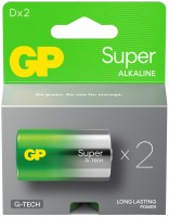 Фото - Аккумулятор / батарейка GP Super Alkaline G-Tech 2xD 