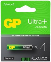 Фото - Аккумулятор / батарейка GP Ultra Plus Alkaline G-Tech 4xAAA 